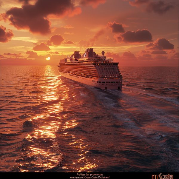 Profitez maintenant des promovacances costa croisières!